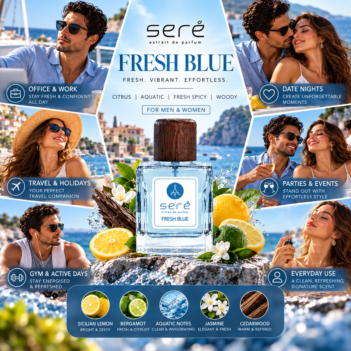 Sere Fresh Blue Extrait De Parfum SE 2115 - Inspired by D & G LIGHT BLUE