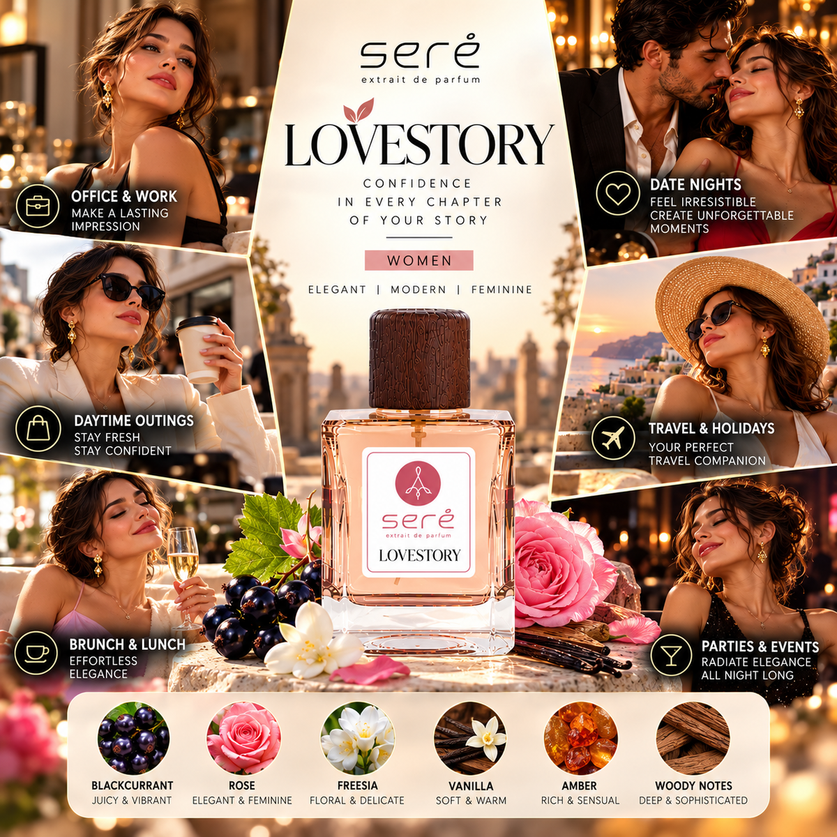 Sere Love Story Extrait De Parfum SE2156 - Inspired by ARMANI SI