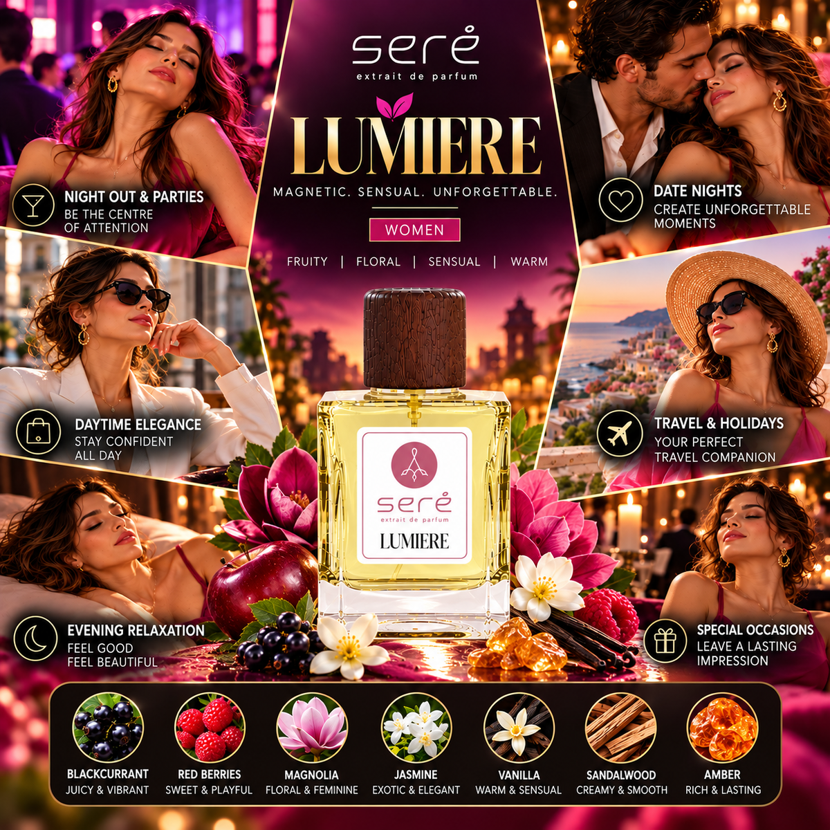 Sere LUMIERE Extrait De Parfum SE 2125 - ESCADA MAGNETISM