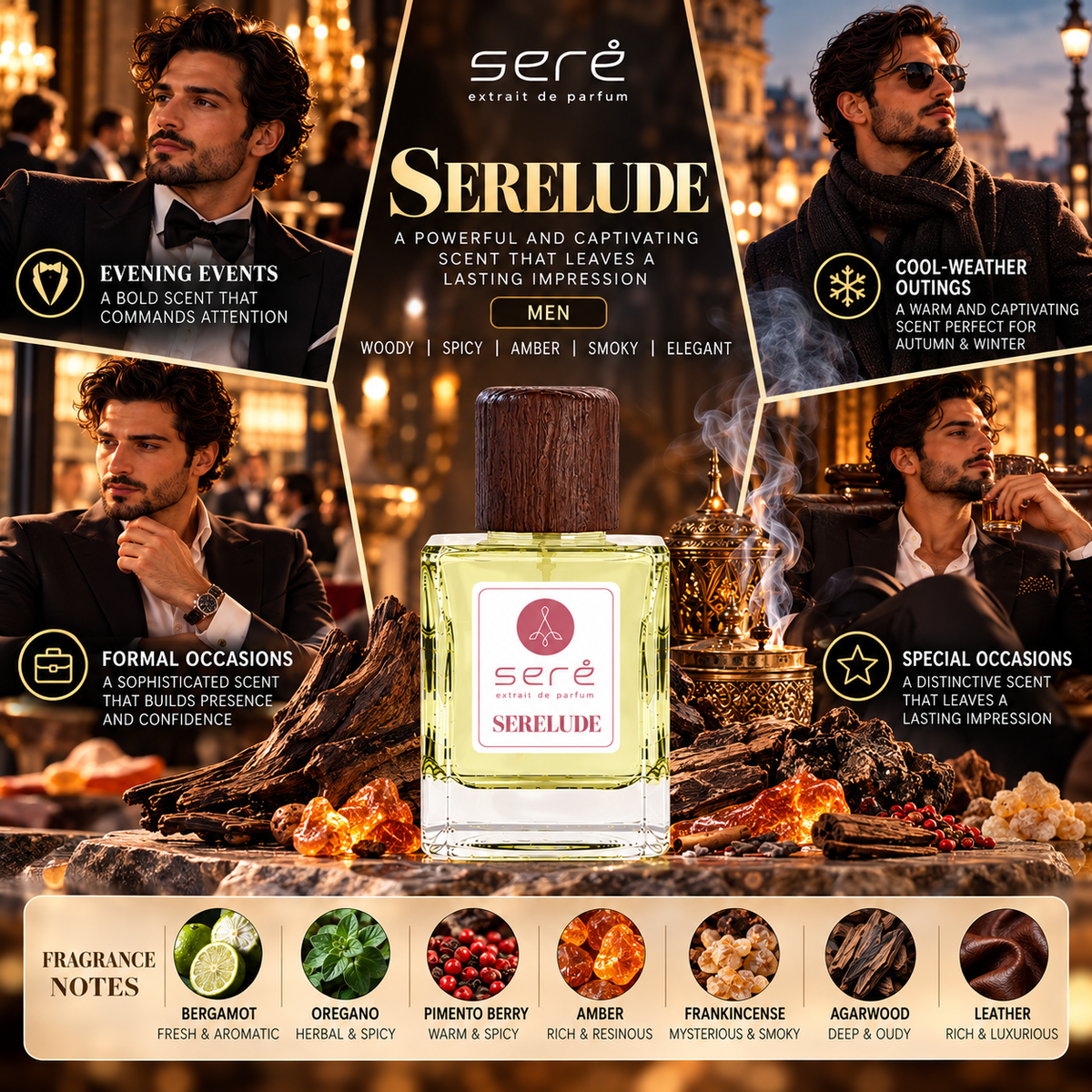 Sere Lude Extrait De Parfum SE 21213 - Inspired by AMOUGE INTERLUDE
