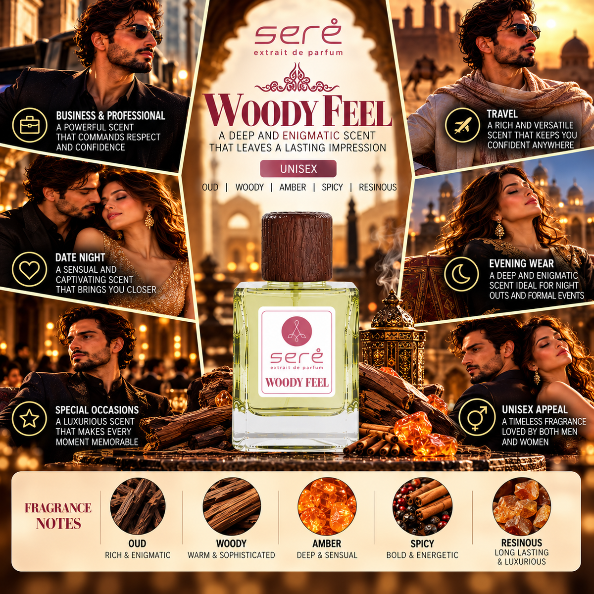 Sere Woody Feel Extrait De Parfum SE2144 - Inspired by OUD MODD LATAFA